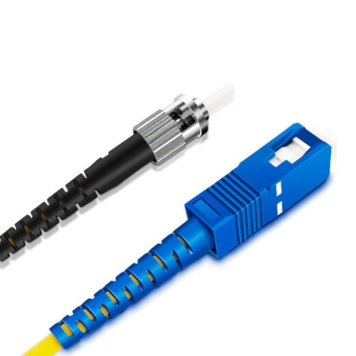 Chenfeiyang Telecom grade fiber optic jumper SC/FC/ST/LC single-mode single-mode double-core low-smoke halogen-free fiber optic jumper SC-ST (single-mode single-core) 3 meters