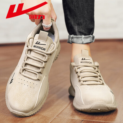 Pull back men's shoes, casual labor protection shoes, men's autumn and winter leather waterproof work shoes, wear-resistant black sports shoes