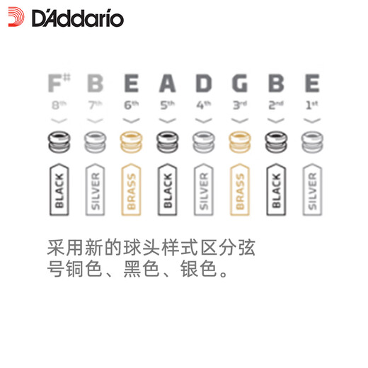 达达里奥（D'Addario）民谣木吉他琴弦XS覆膜涂层防锈镀膜全套 XSAPB1047 手感特软 磷铜010