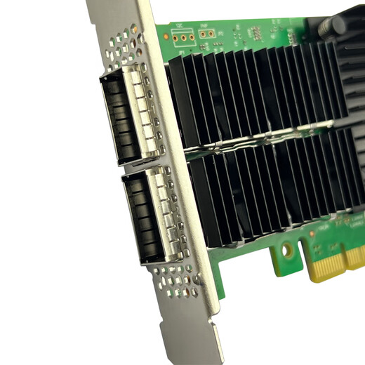 Mellanox ConnectX-5 VPI Mellanox-Chip 100G ist kompatibel mit MCX556A-ECAT Dual-Port-Hochgeschwindigkeits-RDMA/IB/EDR-Modus PCIE-4.0 100G Dual-Port (einschließlich 2 Multimodul-MPO + 2 3-m-Jumper)