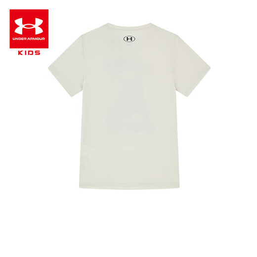 Under Armor Children's Clothing Round Neck Short Sleeve T-Shirt Children's Sports Breathable T-Shirt Round Neck Short Sleeve Boys Baseball Uniform Top Brown 160 The size is small, please take one size larger as normal