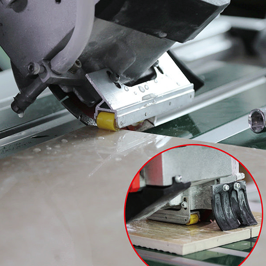 Shijing-Keramikfliesen-Schneidmaschine Desktop-Druckmesser Wassermesser Semiautomatische Schneidmaschine Elektrische Mehrfunktionsbodenfliesen-Schieber