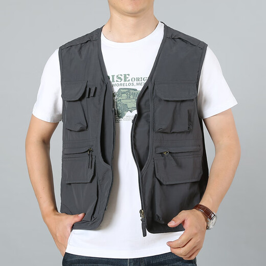 JP Vest Männer dünne Multi-T-Techet-Schnellrockentwickeln-Westen-Werkzeug-Horse-Clip 8578 9866-Military Green 3xl (geeignet für 170jin [Jin entspricht 0,5 kg] -185jin [Jin gleich 0,5 kg])