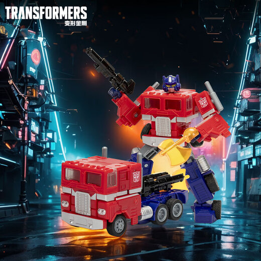 【准新品】变形金刚（TRANSFORMERS）传世加强级G1动画宇宙擎天柱F9848