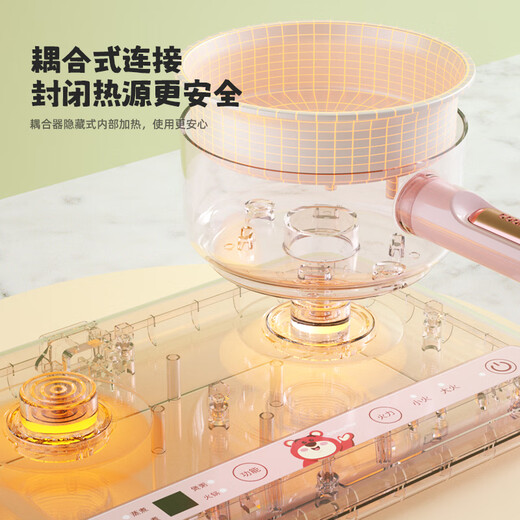 迈卡罗（Macaiiroos）迪士尼草莓熊联名儿童迷你厨房 真煮全套装做饭小厨具过家家男女孩玩具真实煮饭可吃