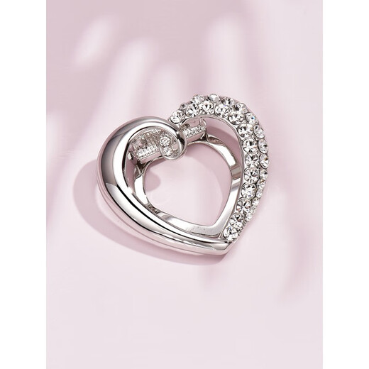 QUAMER gold store style silk scarf buckle corner T-shirt clothes clip hem knotted buckle high-end high-end waist gold AT2