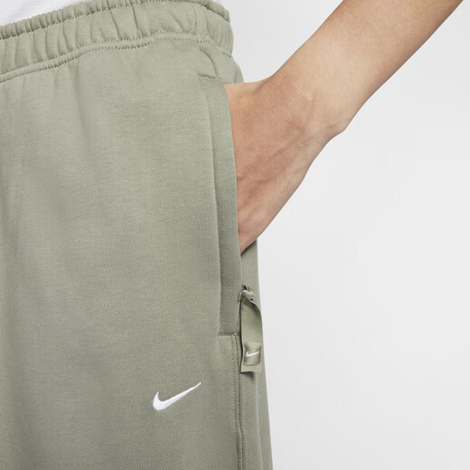 Nike (Nike) Offizielle Herren -Plus -Samthose Lose Casual Stickerei Personalisiert weiche DX1365 320 Hellgrün grau/weiß xs