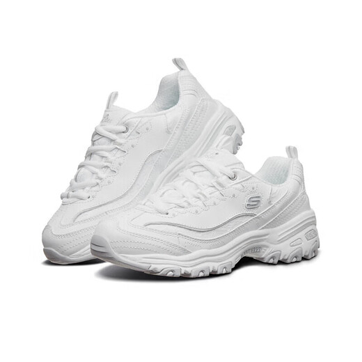 Skechers Damenschuhe Sommer Dicker Sohle Daddy Schuhe vielseitige atmungsaktive Panda -Schuhe weiche Sohle