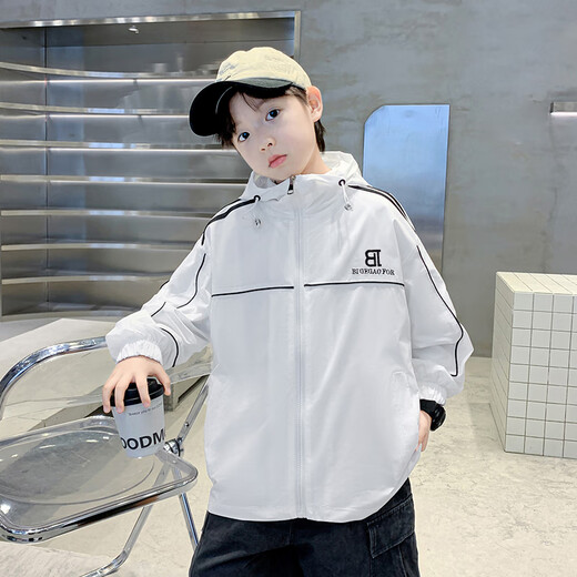 
Disney children's clothing boys' sun protection clothes 2025 summer new children's sun protection clothes boys' summer clothing teenagers thin coat 702 white UPF50+ 170 Recommended height 160-170 Weight 90-105Jin [Jin equals 0.5 kg]