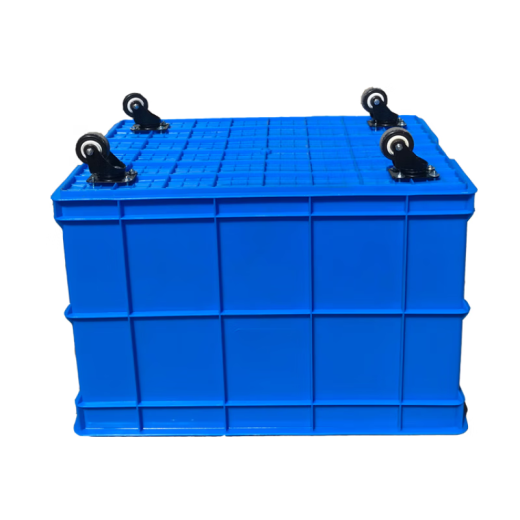 
Shantou Lincun Clothing Factory Trolley Express Delivery Large rubber frame Pull wheel turnover box with wheel plastic basket Transfer transport box 1 135L%23700 Box length 757 Width 565 Height 400 #3