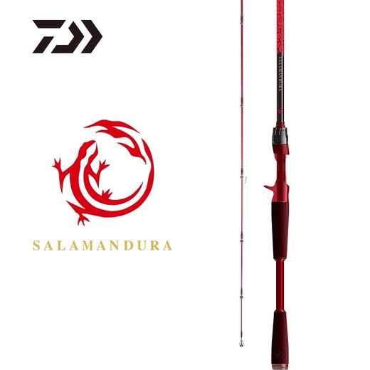 Daiwa 21 NUEVA Salamandura Salamander Coda de señuelo Coda de pesca Varilla de pesca ligera de alto carbono 2.03 metros 682mlx Manejo recto Dos secciones
