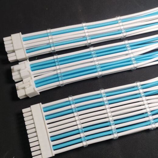 Power supply custom line Corsair Haiyun Great Wall Xingu custom line full module custom line rainbow orange package 6