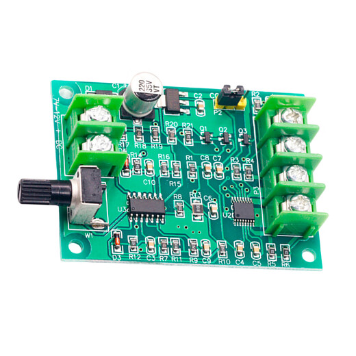 5V-12V 3-wire 4-wire Hall-free brushless motor driver board DC optical drive hard disk motor controller