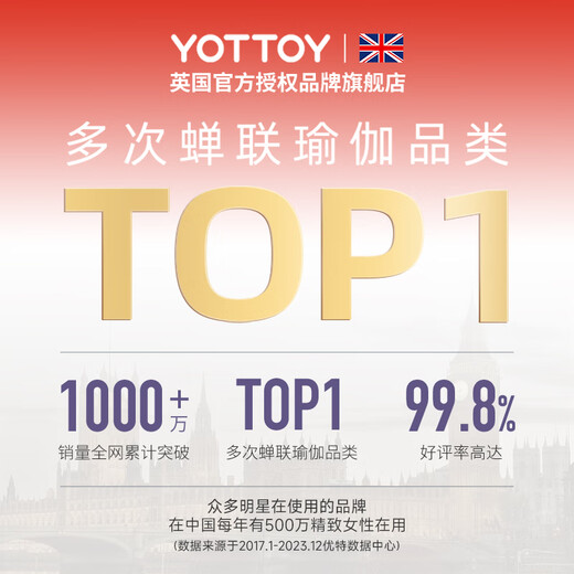 Yottoy balance mat yoga mat flat support core training yoga fitness silent non-slip thickened soft tread foam kneeling mat