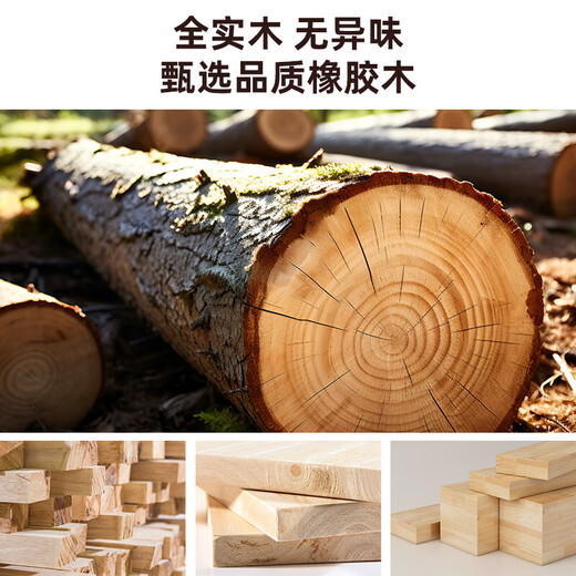 Plain wood solid wood side table sofa side cabinet mini small tea table tea table storage rack living room household simple bedside table [imported solid wood] walnut color 60*30*53cm
