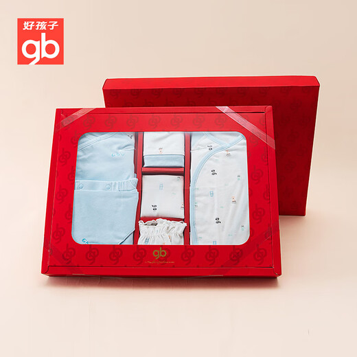 
Good kid (gb) newborn gift box baby full moon gift box baby summer underwear gift box gift box full moon gift box set 10 pieces