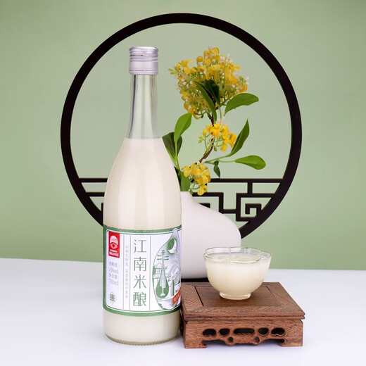 Suzhou Bridge Jiangnan rice wine brewed with rice wine 0.5/5/6 degree Suzhou specialty glutinous rice brewed low alcohol sweet rice wine for tipsy girls 5 degrees 750mL 6 bottles of Jiangnan rice wine