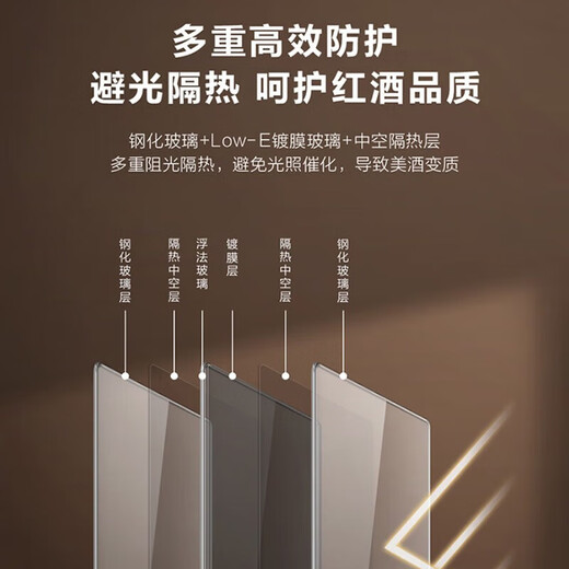 Haier Constant Temperature Wine Cabinet Household Embedded Red Wine Cabinet Air-cooled Frost-free Electronic Temperature Control Single Door Constant Temperature Cabinet Level 1 Energy Efficiency Office Wine Tea Cabinet Refrigerated Cigar Cabinet 34 Bottles Air-cooled Frost-free + Electronic Temperature Control + Cellar Basic Model 90L