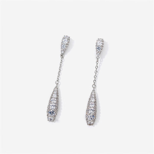 Qlady temperament tassel drop earrings for women 2023 new silver needle earrings women's earrings niche design high-end white gold no Specifications