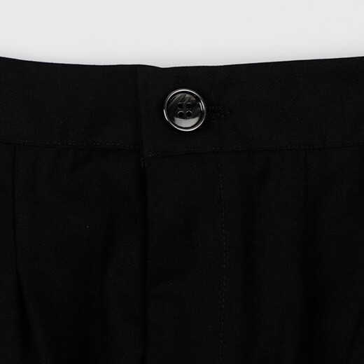 萝卜呗呗（LUOBOBEIBEI）儿童西装男童纯色西服花童中小童礼服套装 黑色五件套 140