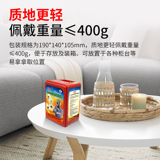 Giant wood self-rescue respirator fire household escape anti-smoke gas mask 3C certified smoke filter fire-fighting special self-rescue respirator 3C certification