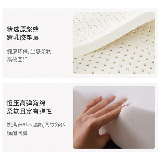 尊象 沙发床一体坐卧两用客厅小户型多功能可折叠储物蓝牙音响充电 外径2.68米【双人+贵妃位】 皮感猫抓布【乳胶款】