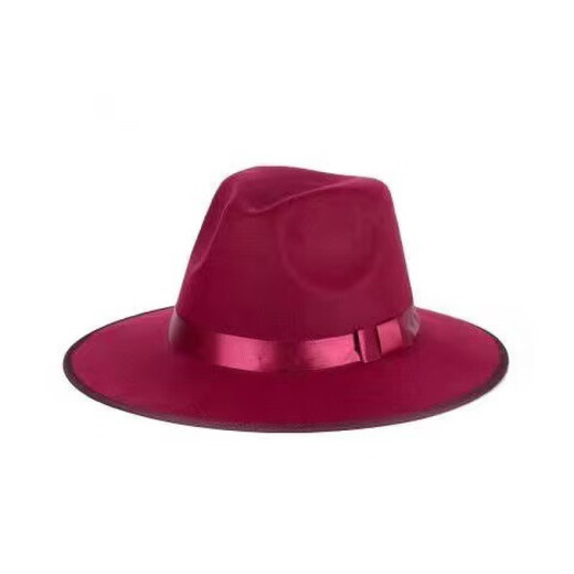 Woodpecker (TUCANO) Shanghai Tang Xu Wenqiang's same style big-brimmed top hat for men Michael Jackson stage performance jazz hat black M (56-58cm)