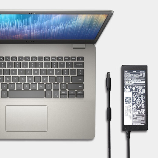 戴尔(DELL)原装笔记本电脑充电器 电源适配器65W-4.5mm接口 适用成就3425灵越3525 3530 5625 5430
