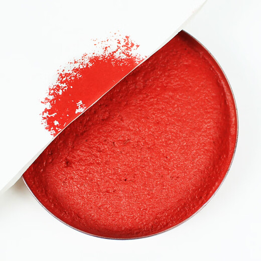 
I-shaped ink red cinnabar printing platform old-fashioned clay-shaped office stamp seal calligraphy special ink oil ink 681 diameter 4.6cm 1 piece
