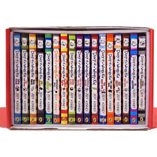 英文原版 小屁孩日记 1-17册 Diary of a Wimpy Kid（1-17）英文分级阅读章节书桥梁书  9-12岁  课外阅读