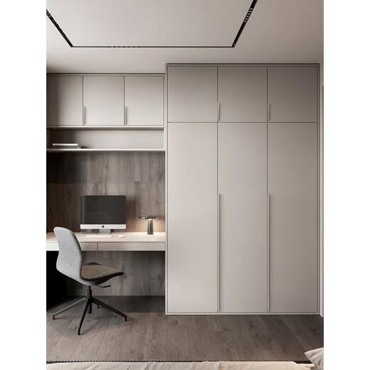 Sakura Cashmere Grey Unsichtbares Griff Schranktürgarderobe Langes U702/705 Minimalistische AIGE-Schublade Griff Pilz einloch-U702 Kaschmirgrau Durchmesser 32 mm