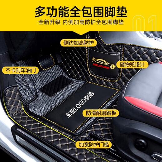 Zhihui Peugeot 5008 2008 4008 Sitzbedeckung Sitzkissen Echtes Leder Full Deck