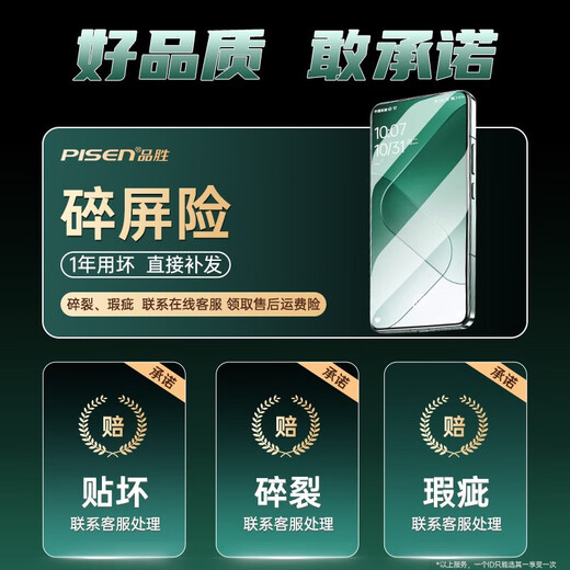 Pinsheng is suitable for Xiaomi 14 tempered film xiaomi14pro/ultra mobile phone film HD lens film anti-peeping full coverage without white edges, anti-fall, anti-fingerprint, anti-blue light 14 [HD tempered film] transparent version 2 pieces package full screen coverage without white edges | bad bag compensation