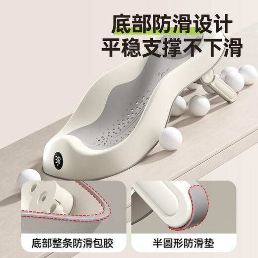 iuu婴儿洗澡神器躺托 宝宝折叠感温浴床新生儿防滑沐浴架 【三档高度调节】北欧灰+大礼包 材质：食品级PP材质，亲肤无异味