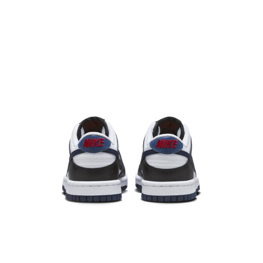 Chaussures Nike Nike Big Children pour hommes et femmes Chaussures de planche décontractées pour hommes et femmes Dunk Lightweight Remushing Sports Chaussures blanches à la mode Chaussures HJ9202-001 35.5 [Longueur du pied suggéré 22,5 cm]