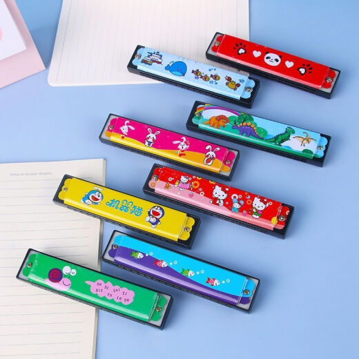 儿童口琴16孔幼儿园小学生初学者吹奏乐器创意礼物口风琴玩具 口琴 【1只装】