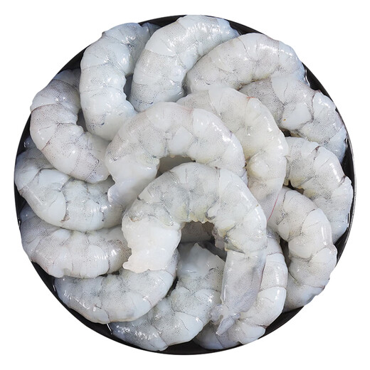 Mr. Fish Seller Fresh Frozen Large Jade Raw Shrimp Net Weight 1.5 Jin Jin is equal to 0.5 kg Extra Large 70-100 Fresh Green Shrimp Peeled Alive