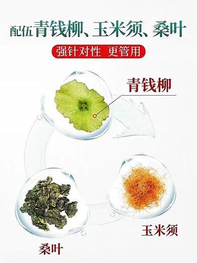 Beijing Tongrentang Qingqianliu Bufanda de maíz té té de hojas de morera bajando glucemia y té arterial té genuino ácido úrico genuino compre 2 veces 3 en total 120 ciclos de paquetes ciclos