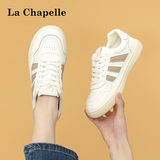 La Chapelle Женская обувь, женская новая универсальная белая обувь, мягкая подошва повседневная спортивная обувь для женщин Mikhachi-A 37