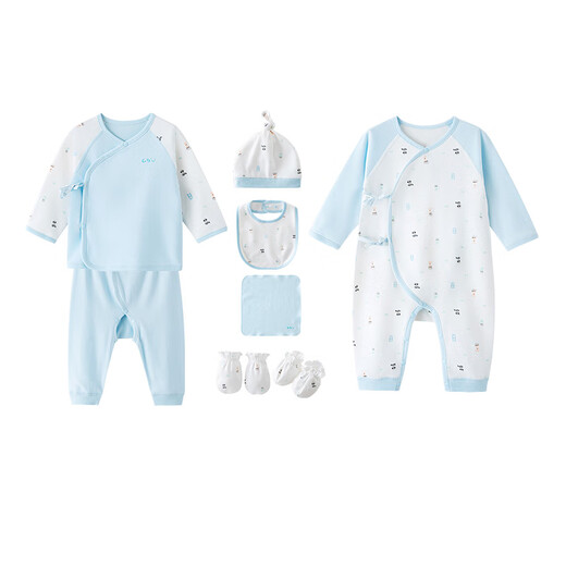 
Good kid (gb) newborn gift box baby full moon gift box baby summer underwear gift box gift box full moon gift box set 10 pieces