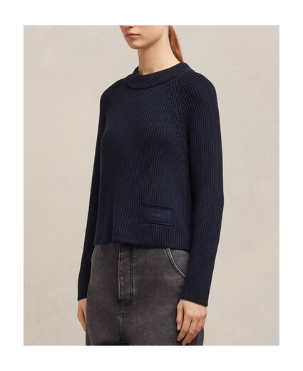 Ami Paris 23FW 圆领长袖毛衣 女士 图色FKS024KN0031 20 |    S