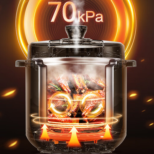 苏泊尔（SUPOR）深汤系列电压力锅5L 家用智能 0涂层钢胆大屏触控智能预约SY-50YC5012双胆电饭煲高压锅 【深汤系列】零涂层钢厚釜  5L