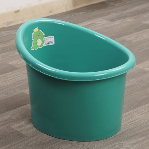 Cubo de baño de baño grande de enlace Cubo de baño para natación de baño para niños se puede sentar para la bañera de la bañera del hogar Bañera de cuerpo nuevo nuevo más de alta definición verde fresco [0-8 años] + agujero de drenaje