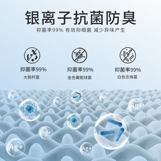 SORBOTHANE Japan imported silver ion antibacterial and deodorant insoles, artificial muscle soft soles, breathable shock-absorbing sports insoles for men and women, silver ion deodorant insoles, 1 pair, size 40-42 (can be cut)