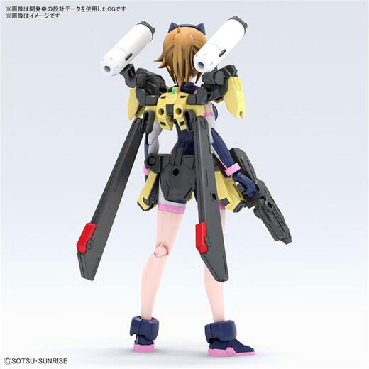 BANDAI万代 Figure-rise FRS 高达创战元宇宙虚拟化身文奈机娘 虚拟化身文奈