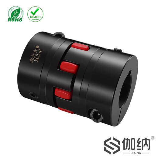 Gana transmission plum blossom star XL3-C clamping elastic coupling 45 steel high torque connector plum blossom coupling XL5-C-outer diameter 95 2-3 days