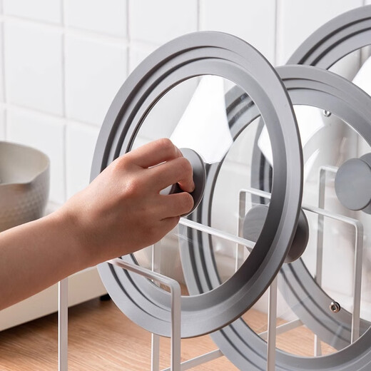 Onlycook kitchen silicone pot lid household transparent visible cooking pot glass lid high temperature resistant universal lid suitable for 28/30/32cm / single 33.5cm