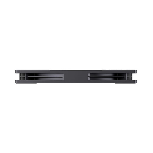 Null-Grad 12 cm Lüfterdünn Lüfter 6cm 7cm 8cm 9cm Chassis Stille Lüftercomputer 6010/7015/8015/9015/12015 Ultra-Thin-Kühlungslüfter 12015 Black Light-Free [Small 4Pin Smart Version]