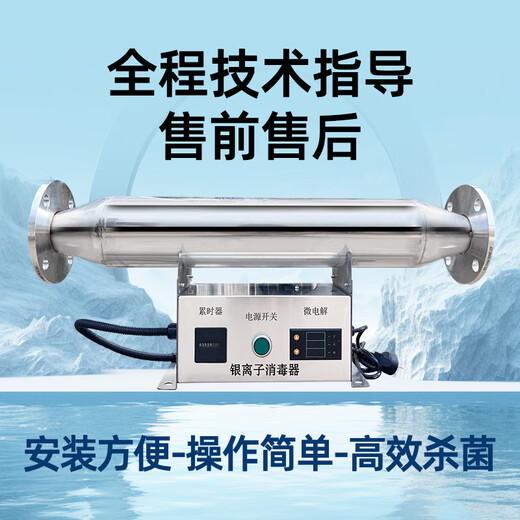 JESSA silver ion overflow sterilizer hot water system school swimming pool hot spring solar water treatment overflow pipe hospital sterilization equipment copper silver ion sterilizer ISID-4