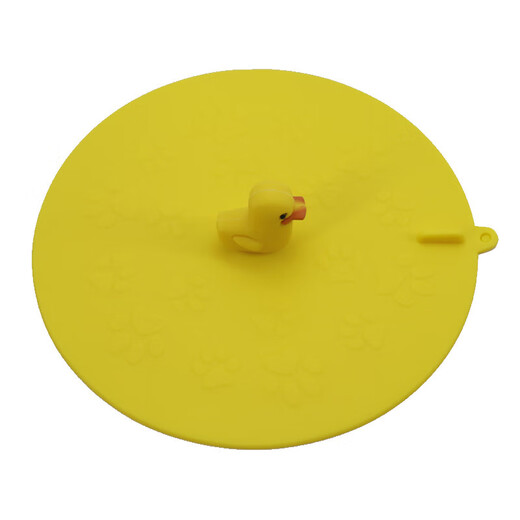 Hasdick Silicone Sealed Floor Drain Cover Sewer Bathroom Deodorant Artifact Green Dinosaur + Yellow Duck HKT-522